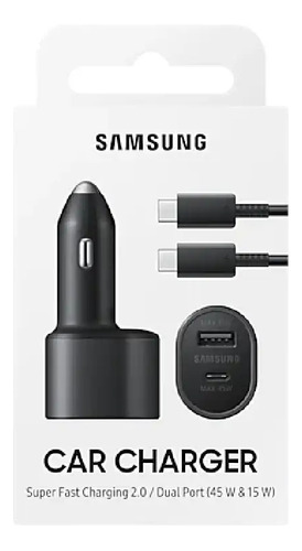 Cargador Samsung L5300 Usb-c De Auto Con Cable Carga Rapida