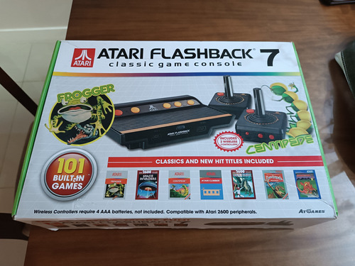 Atari Flash Flashback 7 Na Caixa