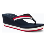 Chancletas Altas De Dama Tommy Hilfiger Original