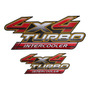 Emblema Nissan Frontier 4x4 Turbo Intercooler Nissan Tiida