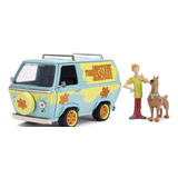 Miniatura Van Máquina De Mistério Scooby Doo C/ Boneco 1:24 