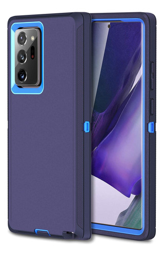 Funda Galaxy Note 20 Ultra Heavy Duty 3 Capas Azul