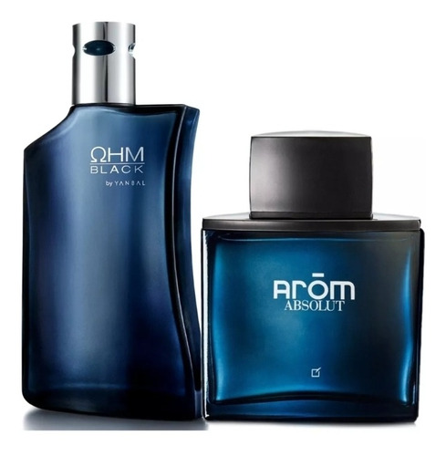 Perfumes Ohm Black + Arom Absolute Yanb - mL a $513