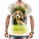 Camiseta Camisa Cachorro Raça Beagle Dócil Filhotes Cão Hd 4