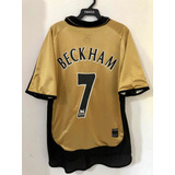 Camisa Manchester Utd Centenário Beckham Dupla Face