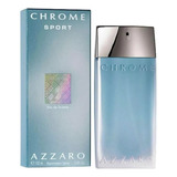 Azzaro Chrome Sport 100ml Caballero Original