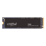 Ssd Disco Solido Crucial T500 1tb 7300mb/s Gen4 Nvme M.2 Col