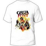 Camiseta Greta Van Fleet Rock Bca Tienda Urbanoz