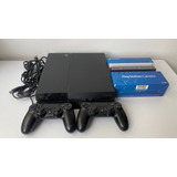 Playstation 4 Con 2 Controles, Cámara, Cables - Envío Gratis