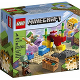 Lego® Minecraft El Arrecife De Coral Cantidad De Piezas 92