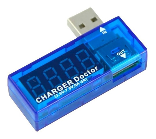 Tester Usb - Voltímetro Y Amperímetro Usb Microcentro