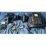 Kit Cámara Nikon D5200 Dslr 24.1 Mpx Cmos Negro