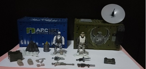 Mega Construx Call Of Duty Arctic Recon Armory Y Jungle 