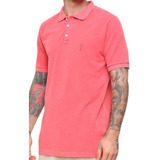 Camisa Polo Basica Piquet Algodão Estonado Aleatory