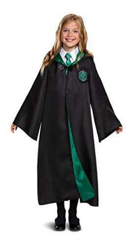 Disfraz De Niño Disguise Harry Potter Slytherin Robe Deluxe