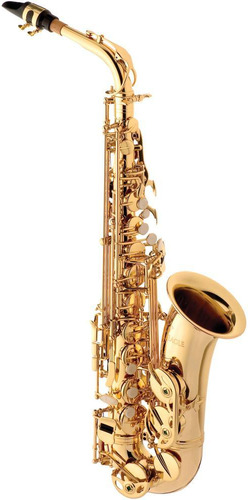 Saxofone Alto Eagle Sa501 Sax Laqueado Eb Com Case