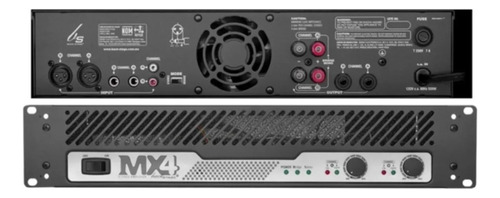 Amplificador Backstage Mx4, 60hz 550w