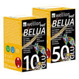 Tira Glicose Animal Wellion Vet Belua Cx/50un Ref Wellvet