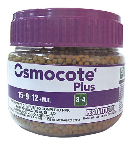 Fertilizante Osmocote X 300 Gr