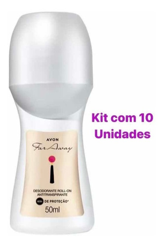 Kit 10 Desodorantes Roll-on Antitranspirante Avon