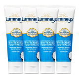 Lumineux Pasta Dental Blanqueadora De Dientes, Paquete De 4