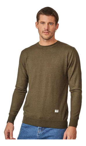Sweater Hombre Liso Algodón Varios Colores