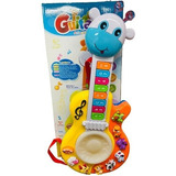 Guitarra Para Bebes Juguete Luces Sonido  Niños Instrumento