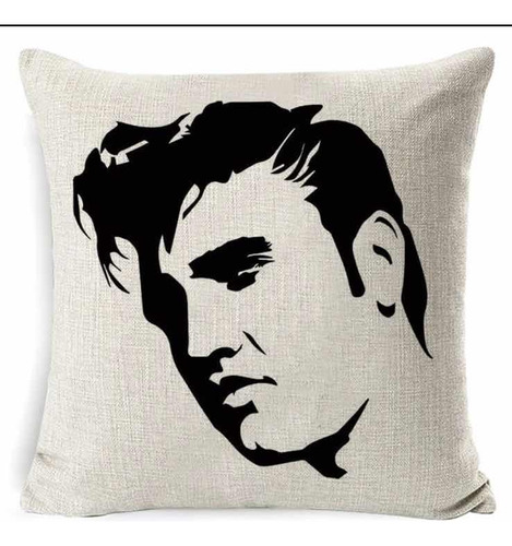 Funda Para Cojín - Elvis Presley 45 X 45 Cm