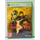 Jogo Resident Evil 5 Gold Edition Xbox 360 ( Semi-novo )