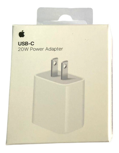 Cargador Apple iPhone 13 14 Original 20w Usb-c Carga Rápida 