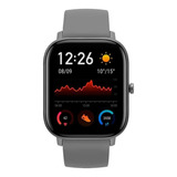 Smartwatch Amazfit Fashion Gts 1.65  Caja De  Aleación De Aluminio Y Polímero Gris, Malla  Lava Grey De  Silicona A1914