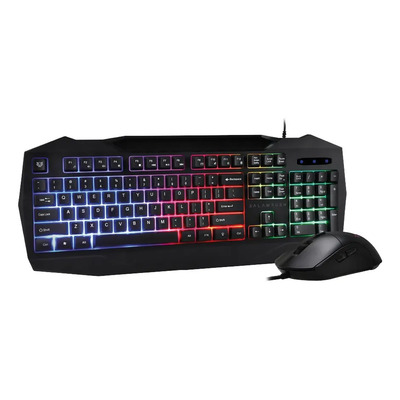 Kit Teclado Y Mouse Gamer Balam Rush Squad Master Ktm333 | Meses sin interés