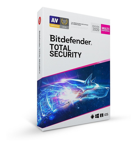 Bitdefender Total Security 2020 1 Pc 1 Año