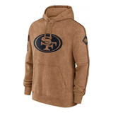 San Francisco 49ers Brown Service Therma Sudadera