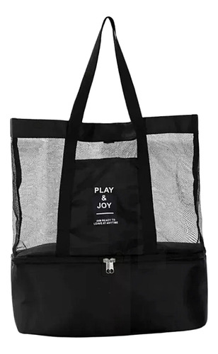 Bolsa Praia Com Compartimento Térmica Passeio Play Joy | MercadoLivre