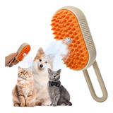 Cepillo A Vapor Perros Mascotas Peine Quita Pelos Gatos 