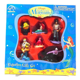 Disney La Sirenita Set De Figuras De Lujo Vintage Nuevo 