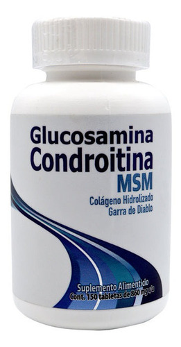 Glucosamina Condroitina Msm 150 Tabletas Dos Mundos
