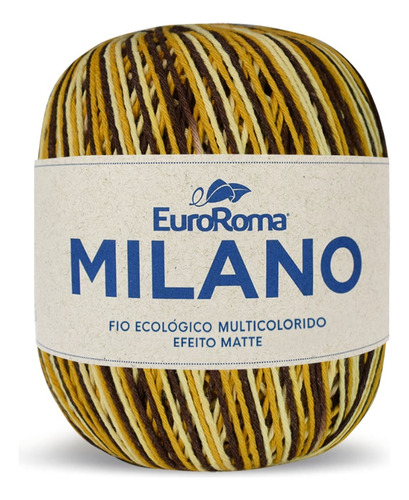 Barbante Euroroma Milano Multicolor 200g - Escolha A Cor