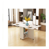 Mesa Libro Plegable Cocina Con Estante 1.50 X 75