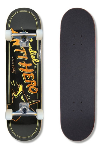 Patineta Profesional Armada Antihero Cardiel Burro