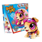 Build A Bot Wabro Paw Patrol Mascota Interactiva Sonido Personaje Skye