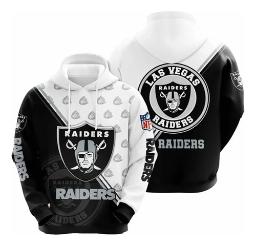 Sudadera Con Capucha Nfl 3d Trend (32 Equipos) Rgms/tesans/v