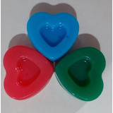 30 Jabones Con Forma De Corazon 3cm Souvenir