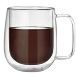 Taza Para Café Té De Doble Vidrio De 250 Ml Cocina