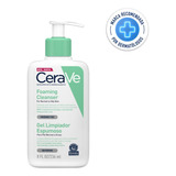 Gel Limpiador Espumoso Cerave Piel Normal A Grasa 236 Ml