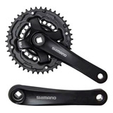 Plato Y Palanca Shimano Ty301 42/34/24 175mm Tourney Mtb