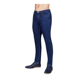 Pantalón Mezclilla Slim Hombre Color Azul Cklass 400-65