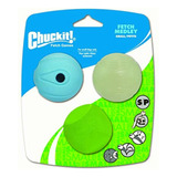 Chuckit! Fetch Ball Medley Trio, Pequeño, Paquete De 3