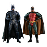 Batman Y Robin Pack De 2pz 1/6 De Escala Hot Toys Articulada